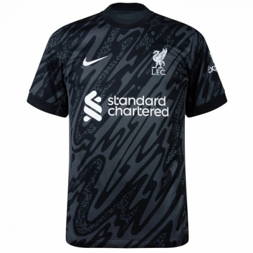 Camiseta Portero Liverpool 2024-25 Negra Camiseta Portero Liverpool 2024-25 Negra
